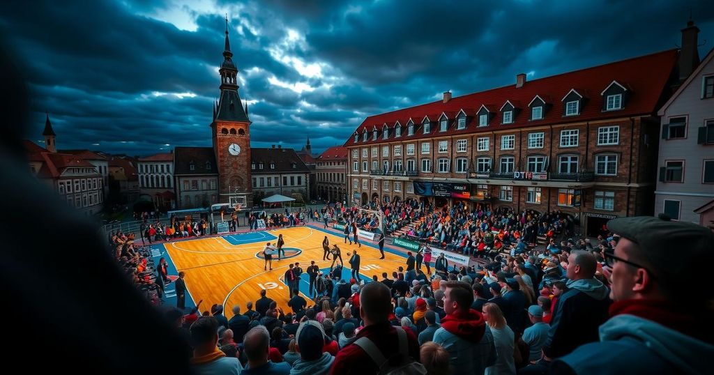 Eight Supporters Travel Across Europe to Cheer for Bourges Basket in Brno