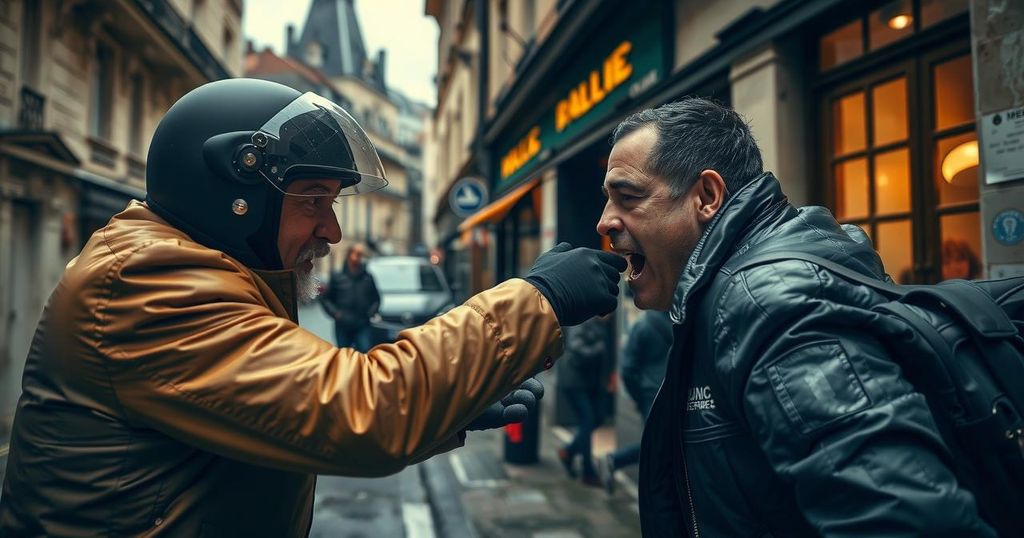 Violent Attack in Goutte d’Or, Paris: Two Injured in Late Night Assault