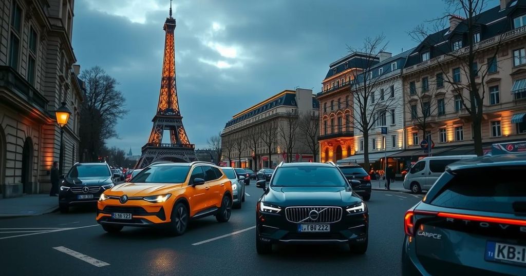 Paris City Hall Calls for SUV Ban Amidst Rising Road Safety Concerns