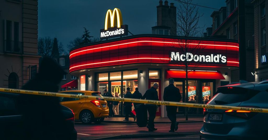 Deadly Shooting in Paris McDonald’s: 77-Year-Old Shoots 60-Year-Old