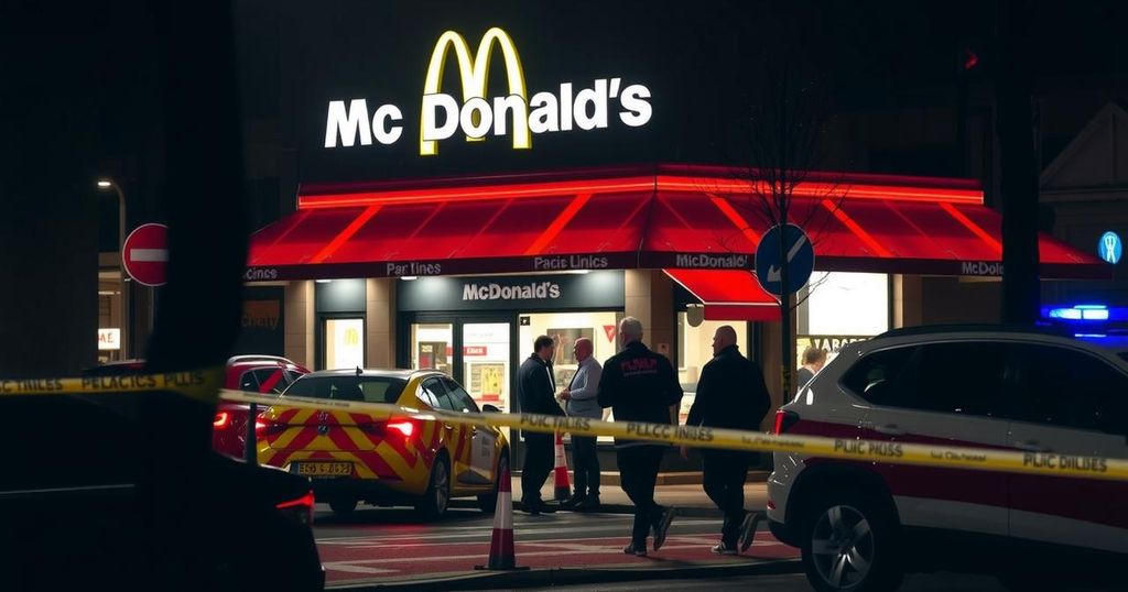 Tragic Shooting at Paris McDonald’s Leaves One Dead as Suspect Arrested