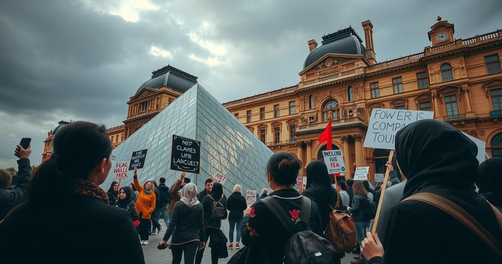 Women’s Bodies: A Symbol of Resistance at the Louvre Protest